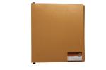 Keny Data Binder File | Computer File | Best for 15x12 Inches Size Paper | for Perforated Sheets | Plastic Clip | Brown - Pack of 2 (802A 15x12 Brown)