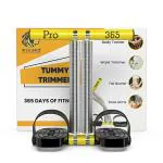 PRO365 Dual Spring Tension Tummy Trimmer/Straight Pedals/Leg Exerciser/Fitness Slimming Training Bodybuilding Home Gym