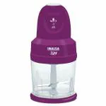 Inalsa Joy, 250W, 500ml Electric Chopper with Copper Motor, Chop, Mince, Puree, Whisk, White & Purple