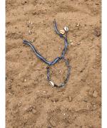 WORLD OF SCRUNCHIQUE Designer Handmade Women Aurora Borealis Anklets