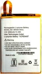 Rizon Giffen Mobile Battery Compatible with Intex Aqua Lions 3 / S3 (BR40010DUL) - 4000 mAh