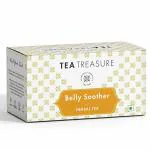 Tea Treasure Belly Soother Tea, Stomach Ease for Bloating, Heart Burn and Indigestion, Pyramid Tea Bags, 18 Count