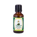 KUNJ Thyme Essential Oil (Thymus vulgaris) 100% Pure & Natural Undiluted Therapeutic Grade, Steam distilled, For Skin and Hair Care, Boosts Immunity, Skin, Nourish Scalp, Reduces Hairfall & Uplift mood. -30ml