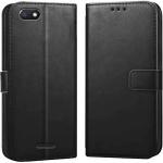 Bluetronic Redmi Mi 6A Black Leather Dual Protection Flip Cover l Mobile Cover l Mobile Accessories l Case