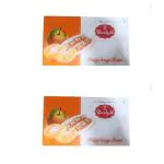 BG BHARATGOLD Nagpur Orange Burfee 500GM(250 GM PACK EACH) - Made with Pure Orange Mithai|Traditional Indian Mithai |Nagpur Orange Burfee| Nagpur Orange Burfee in Sweets Gift Box Pack 2