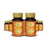 Chol-estaide Ayurvedic Capsules with Weight Management Formula for Men & Women, Natural Supplement helps to Control Cholesterol, Made with Garcinia and Curcuma longa Extract, Approved by Ministry of Ayush, 180 Tablets (Pack of 6)