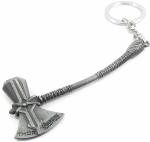 Blue Aura Raj Silver Metal Avengers Infinity War Thor Axe Stormbreaker Antique Key Chain