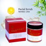 Glamroot Bamboo lime Mild Face Scrub which Remove Wrinkle, Fine Lines & Increase Skin Elasticity.