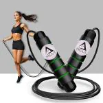 PROUT Skipping Rope Jump Rope for Weight Loss, Fitness, Sports, Exercise (GREEN)