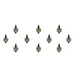 Comet Busters Black With Golden Work Bindi For Women