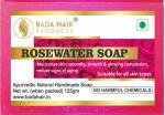 Badahair Handmade Rose Water Soap, 100 G (Pack Of 3)