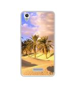 Casotec Cat Heart Tail Design Printed Silicon Soft TPU Back Case Cover for Lava Iris X9