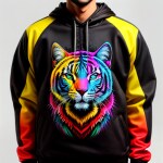 Love Creation A4 Size poster print for creative wall art- galactic-wildlife-10118(Non Sticker)