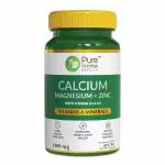 Pure Nutrition Calcium l Calcium Citrate tablets for Bone and Muscle Health - 60 Veg tablets