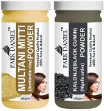 Park Daniel Pure And Natural Multani Mitti Powder And Kalonji Powder, 100 G Each (Combo Of 2) |Hair Care|Dandruff Control hair Powder|Healthy Strong Hair Mask