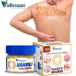 Vidhmaan AYURVEDA Vanraj: Potent 25 gm Anti-fungal Malam for Ringworm, Itching, Eczema & Fungal Infection Relief pack of 01