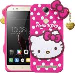 WEBKREATURE Mobile Cover for Lenovo K5 Note (Pink, Grip Case)