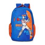 Nasher Miles Cricket Fever Backpack| 3 compartment/Casual/Rain Cover/College| Blue, 45L