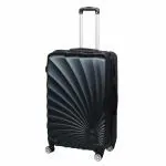 MS MODSTYLE Luggage Bag 360 Degree Rotating Wheels Beautiful Printed Pattern Suitcases & Trolley Bag 20 Inch(Small) L 020 PVC (Navy Blue)