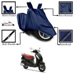 Aashtik Mart Suzuki Access 125 Motorcycle Bike Scooty Cover Navy Blue Colour Water Resistant - UV Protection & Dust Proof Imported Fabric Quality,Sun Protection,Weather Bike - Scooty Two Wheeler Body CoverSuzuki Access 125