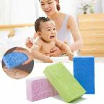 Dizaa Ultra Soft Exfoliating Sponge Soft Bath Scrubber for Kids Body Scrub for Bathing Exfoliator Sponge for Body Wash Bath Scrubber for Body Dead Skin Removal Bathing Sponge (multicolor)