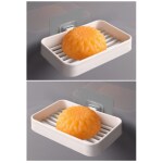 MorivaHomes Self Adhesive bathroom wall mount Soap Dish Holder (Pack Of 2)
