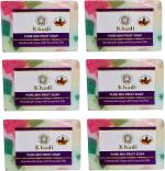 Khadi Herbal Mix Fruit Soap, 125 Gm Each (Pack Of 6)