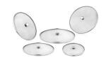 SEGOVIA Stainless Steel Net Lid, Mesh Cover Food Cover/Milk Cover/Multi Purpose Net Lid Pack of 5 PCS (Set of 5 Pcs, 18cm,20.5cm,23cm,25.5cm, 28cm)