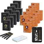 ROYAL SWAG Herbal Cigarette Regular, Frutta Flavoured (400 Sticks) 100% NO Nicotine & NO Tobacco - Helps To Quit Smoking (Smoking Cessation) & 100% Natural 20ML Shot Anti Addiction Spray | Pack Of 400