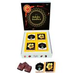Expelite Special Rakhi Combo gift Pack to bhai -4 pieces Raksha bandhan chocolate Gift box Bars, Bites (4 Units)