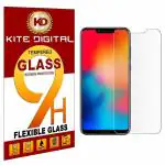 Kite Digital HONOR 8C Premium Tempered Glass Screen Protector Slim 9H Hard 2.5D