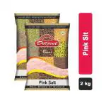 Diljeet Spices 2Kg Himalayan Pink Salt |Premium Sendha namak (1kg x2)