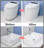 Waterproof White Tape for Kitchen Sink Oil Proof Caulk Tape Kitchen Sink,Gas Stove,Bathtub And Walls Tape Waterproof for Corner Caulk Strip Self Adhesive Sealing Tape Gap Sealer