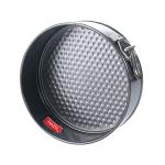 HAZEL Round Aluminium Cake Mould Teflon Non-Stick Coated Microwave Oven Safe Baking Cake Pan Removable base Springform Cake Tin, 22 cm