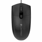 ZEBRONICS Zeb-Velocity Type C Optical Mouse-Black