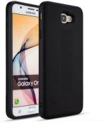 XOVO Back Cover for Samsung Galaxy J7 Prime (Black, Dual Protection, Silicon)