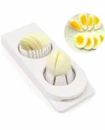 HUENISH 2 in 1 Multi-Functional Egg Slicer and Egg Cutter Home Restaurant Kitchen Cooking Tool (712-6)