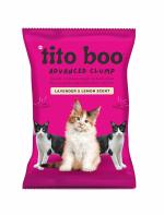 Tito Boo Advanced Clump Cat Litter - 2kg Pack Lavendar & Lemon Scented Scoopable Smart Bentonite Sand