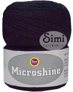 Simi Enterprise Black Wool Knitting Yarn Wool Microshine Best Used With Knitting Needles, Crochet Needles Wool Yarn For Knitting. -Hb Art-Abfc, 200 G
