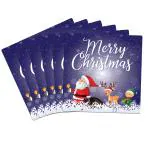 Festiko 24 Pcs Merry Christmas Wish Cards (Design 6), Merry Christmas Wish Tags