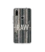 Casotec Raw Design Printed Silicon Soft TPU Back Case Cover for Mi Redmi 7