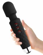 MAAHIL Body Wand Cordless Battery Powered Personal Handheld Rechargeable Waterproof Mini Massager Machine For Women & Men Flexible Neck,Quite & Powerful Motor-20 pattern Vibration & 8 speeds Extra Long Battery
