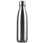 Day Decor Silver Stainless Steel Insulated Hot Or Cold Bottle Flask - 1000 Ml