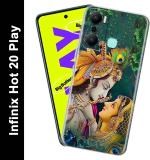 Fashionury Back Cover for Infinix Hot 20 Play (Multicolor, Grip Case, Silicon, Pack of: 1)
