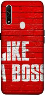 SARTOOLIYA Oppo A31 Multicolor Plastic Attitude Wallpaper Printed Water Proof Back Cover