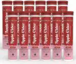 EXOTIC LEAF Apple Cider Vinegar 20Effervescent Tablets with Mother for Weight management (12 x 20 Tablets)