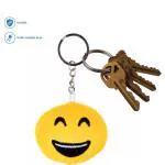 StealODeal Yellow Soft Emoji Key Chain