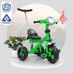 Dash Xtreme Delxue Kids Tricycle , Kids Cycle , Ride on for boy and Girl for 2 to 5 Years, Lights and Music (Green)