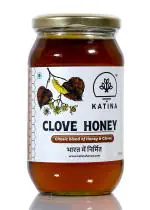 KATINA Honey : Clove Honey Benefits | Clove Honey | Clove Honey for Cough | Clove Honey and Lemon | Clove Infused Honey | Pure Honey | Infused Honey | Versatile honey | Aromatic infusion | 500GM