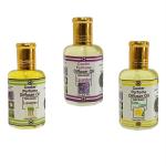 Indra Sugandh Bhandar Multipurpose Cooler Perfume And Diffuser Oil Lemongrass Lavender Lime Fresh With Free Dropper, 25 Ml Each (Set Of 3)